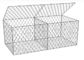 80 × 100mm Woven Gabion Baskets 1mx1mx1m Wire Cages For Rocks