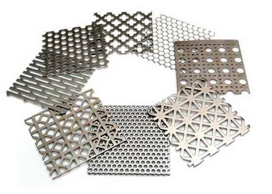 Hoja de acero galvanizada perforada – adorne favorable al medio ambiente y durable materiales